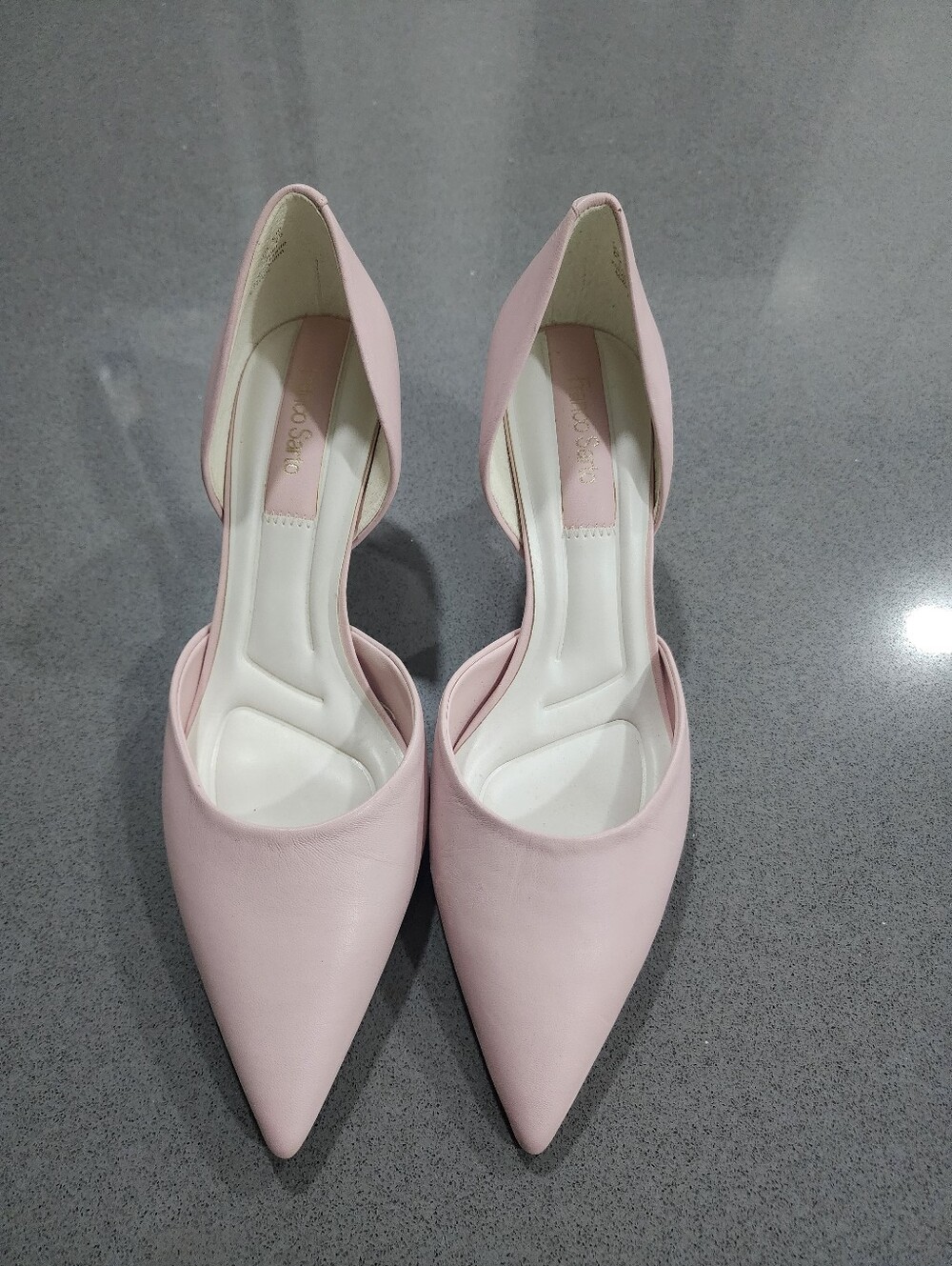 Franco Sarto Light Pink Leather Ballet Flat